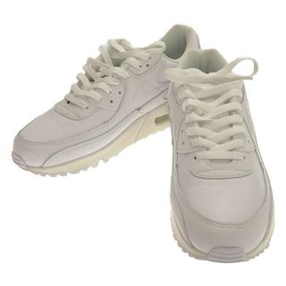 ナイキ(NIKE)の【美品】  NIKE / ナイキ | AIR MAX 90 LTR / CZ5594-100 エアマックス レザースニーカー | 28 | WHITE/WHITE-WHITE | メンズ(スニーカー)