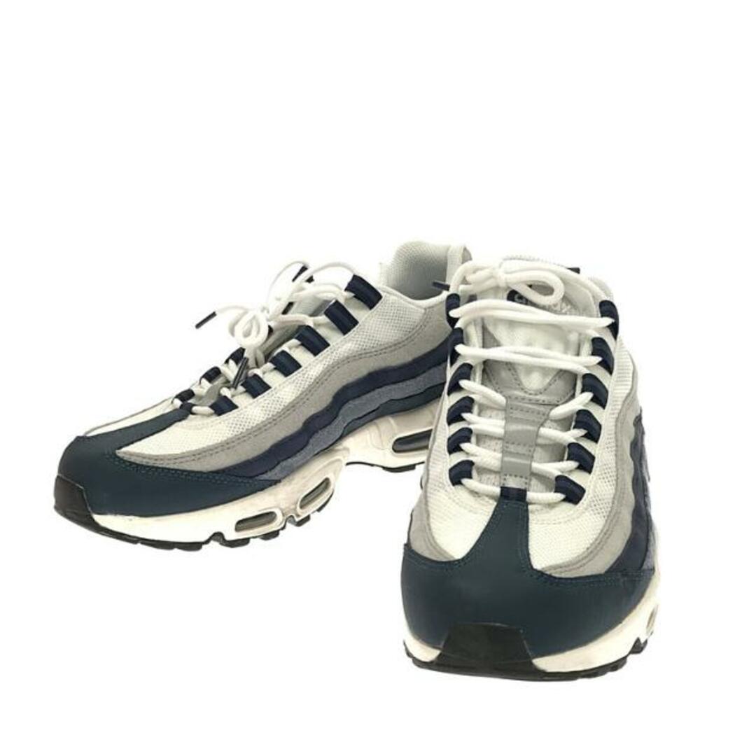 【美品】  NIKE / ナイキ | AIR MAX 95 / DC9412-400 エアマックス スニーカー | 28.5 | White /Navy | メンズ