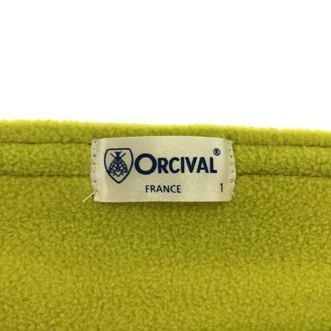ORCIVAL フリースライニング コットンロードバスクシャツ