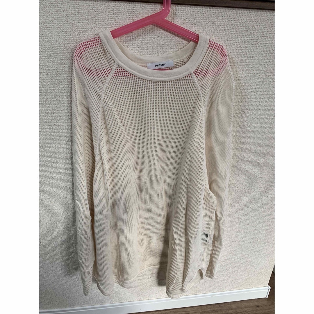 Pheeny Basket mesh raglan sleeve tops