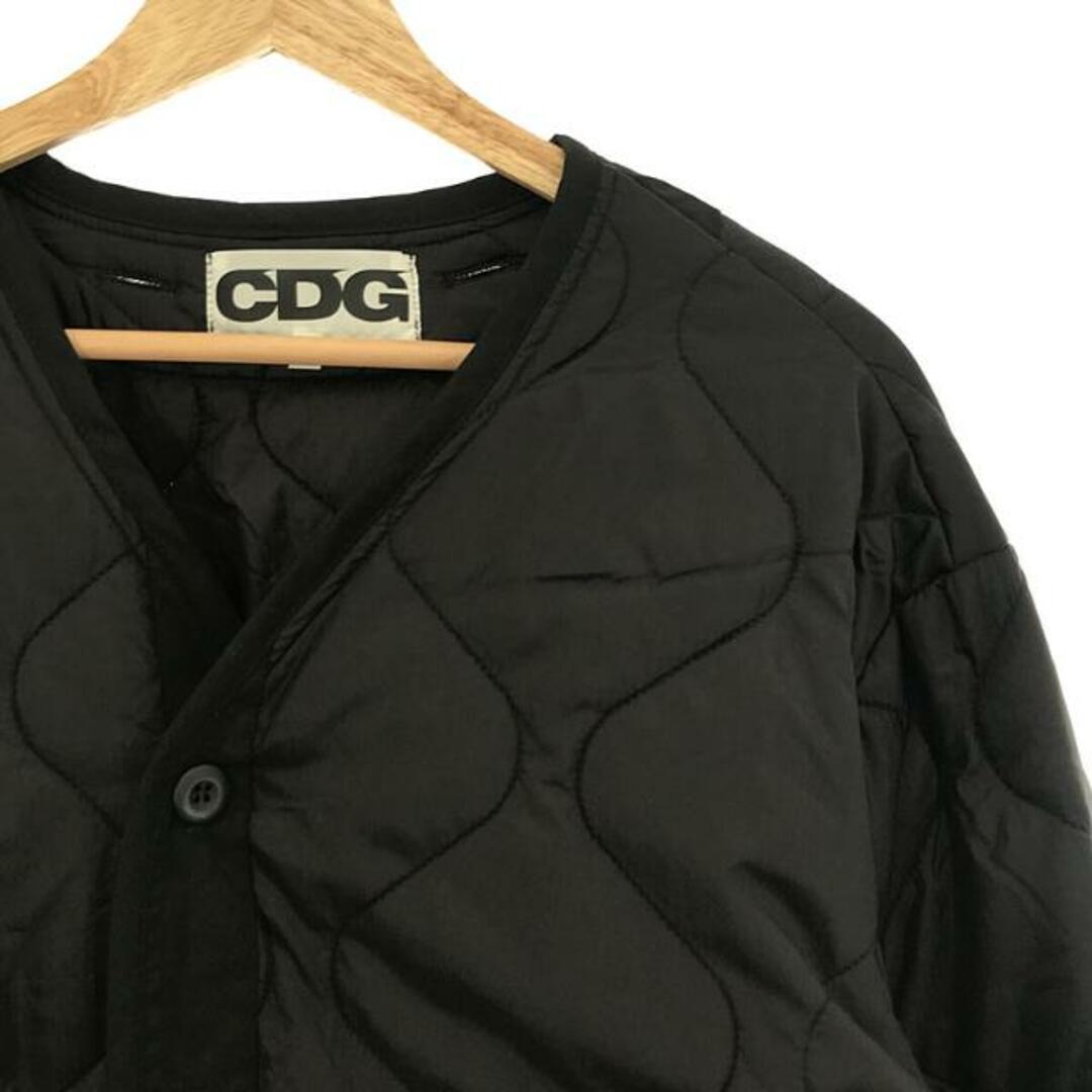 【美品】 COMME des GARCONS / コムデギャルソン | AD2022 | CDG × ALPHA INDUSTRIES  キルティングジャケット ユニセックス | L | ブラック | メンズ