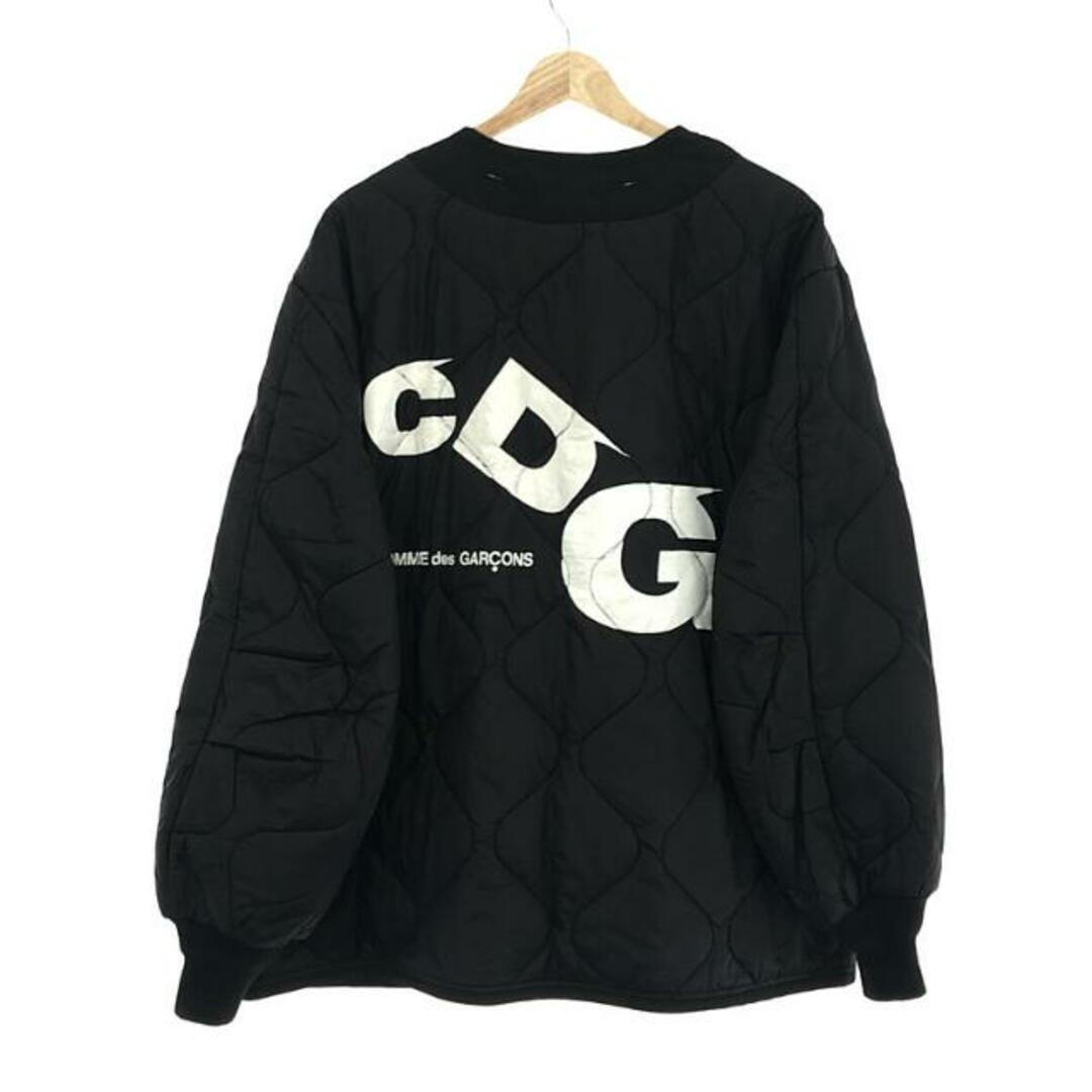 【美品】 COMME des GARCONS / コムデギャルソン | AD2022 | CDG × ALPHA INDUSTRIES  キルティングジャケット ユニセックス | L | ブラック | メンズ