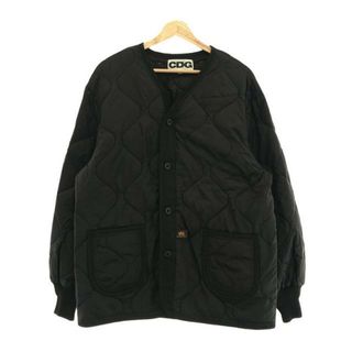 コムデギャルソン(COMME des GARCONS)の【美品】  COMME des GARCONS / コムデギャルソン | AD2022 | CDG × ALPHA INDUSTRIES キルティングジャケット ユニセックス | L | ブラック | メンズ(その他)