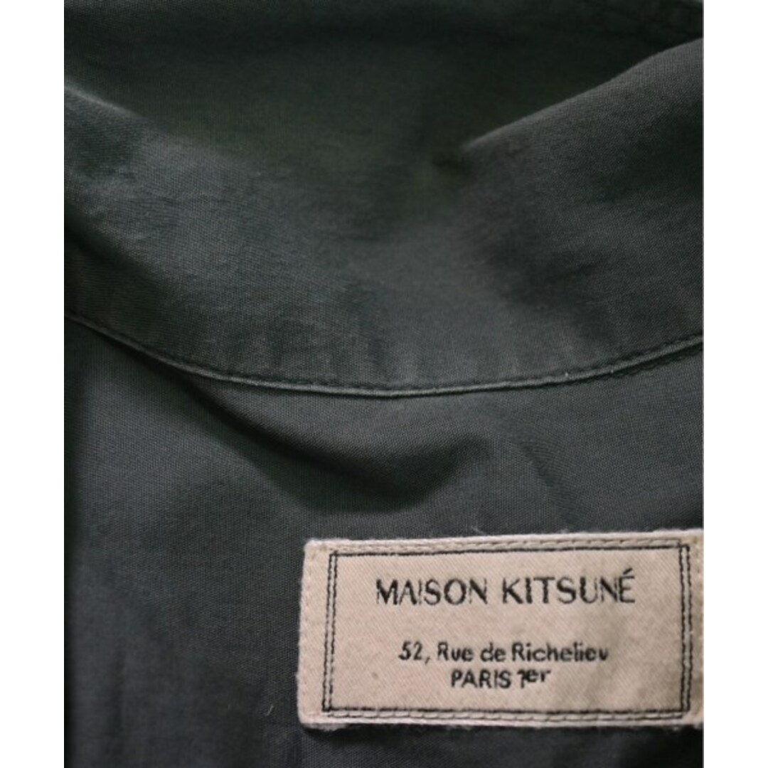 MAISON KITSUNE メゾンキツネ カジュアルシャツ 41(XL位) 緑