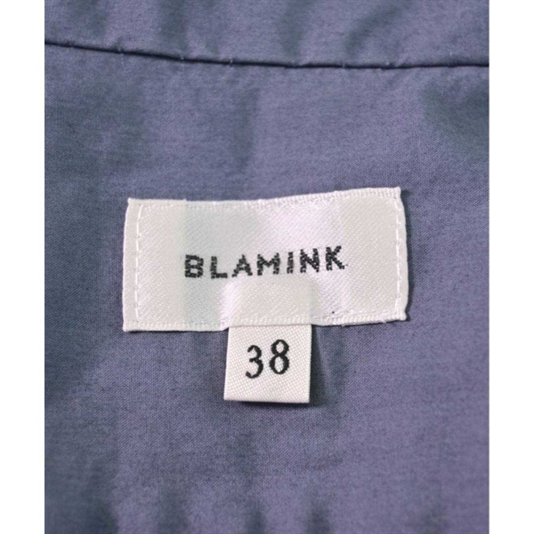 BLAMINK ブラミンク カジュアルシャツ 38(M位) グレー系