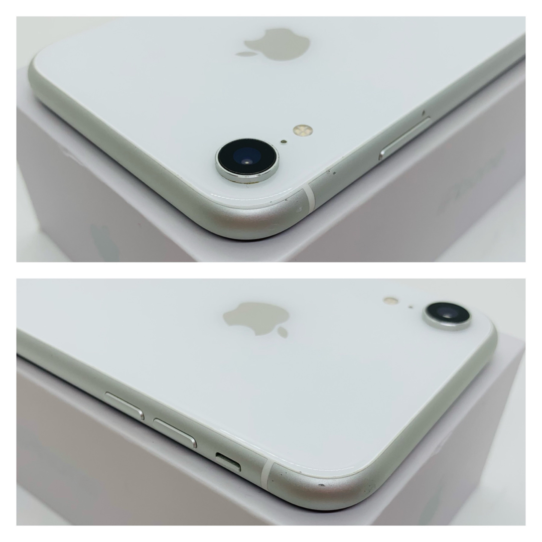 iPhone - 【B美品】iPhone XR ホワイト128 GB SIMフリー 本体の通販 by