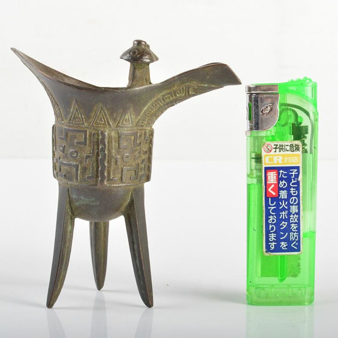 本日特価】 中国 古銅青銅 饕餮文 水注 水滴 M R7365 工芸品 本日特価】 中国 古銅青銅 饕餮文 水注 水滴 M R7365 工芸品