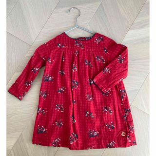 プチバトー(PETIT BATEAU)の【美品】プチバトー:ワンピース(ワンピース)