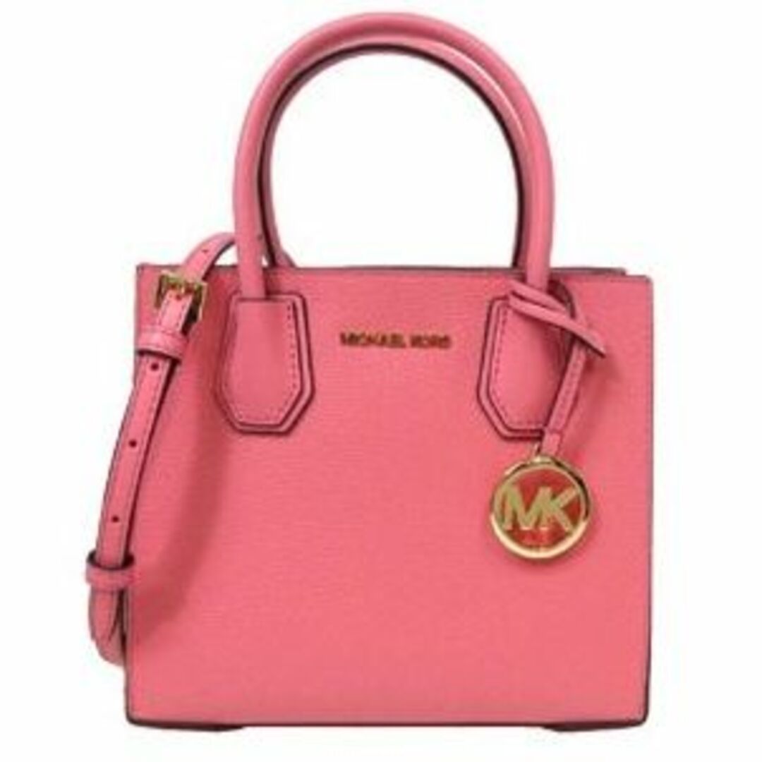 【新品】マイケルコース バッグ ハンドバッグ MICHAEL KORS マーサー 2WAY ミディアム メッセンジャー 斜め掛け 35S1GM9M2L TEA ROSE(ピンク系)アウトレット レディース MERCER / MD MESSENGER / LEATHER