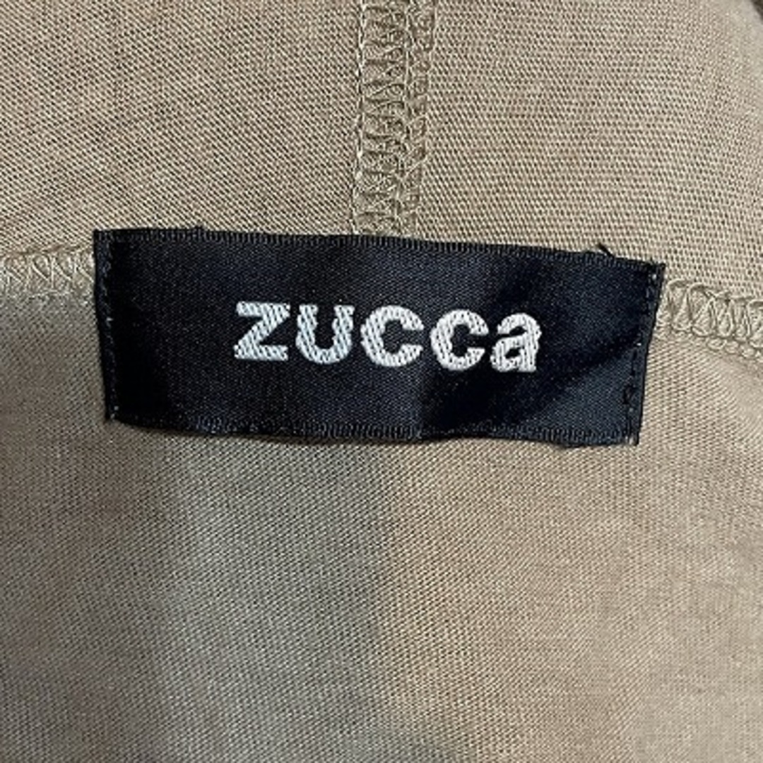 ZUCCa(ズッカ)のズッカ zucca カーディガン アウター トップス ロング 長袖 M ブラウン レディースのトップス(カーディガン)の商品写真