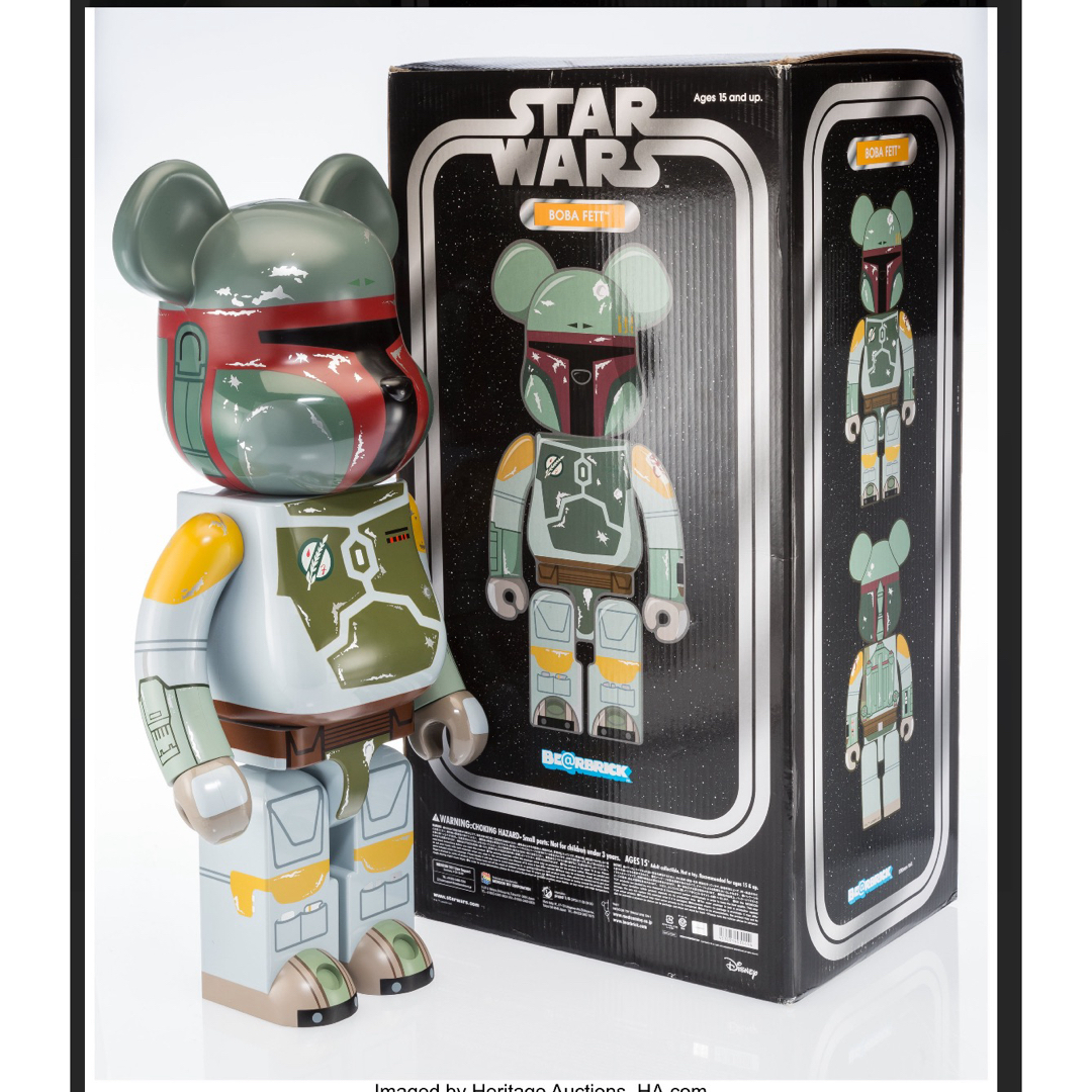 BE@RBRICK(ベアブリック)のBE@RBRICK BOBA FETT(TM) 1000％  エンタメ/ホビーのフィギュア(その他)の商品写真