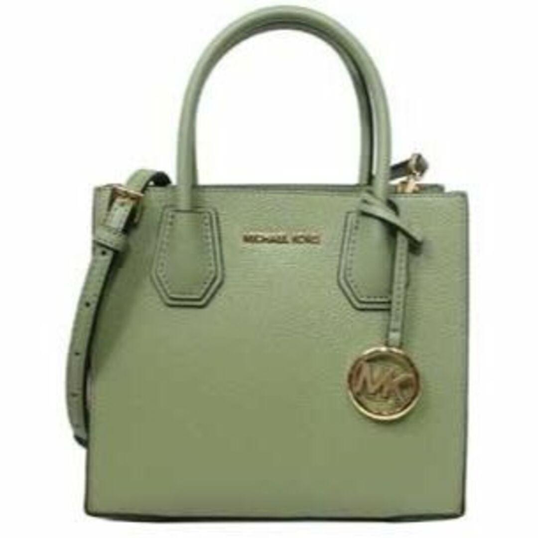 開閉方法【新品】マイケルコース バッグ ハンドバッグ MICHAEL KORS マーサー 2WM2L アウトAY ミディアム メッセンジャー 斜め掛け 35S1GM92L LIGHT SAGE (ライトグリーン系)レット レディース MERCER / MD MESSENGER / LEATHER