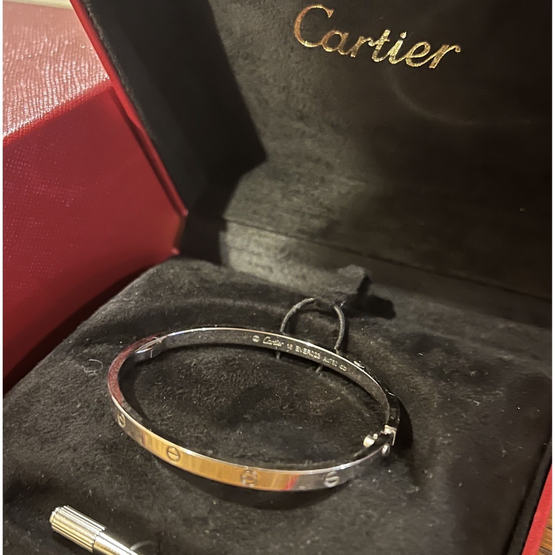 Cartier ラブブレス SM ホワイトゴールド