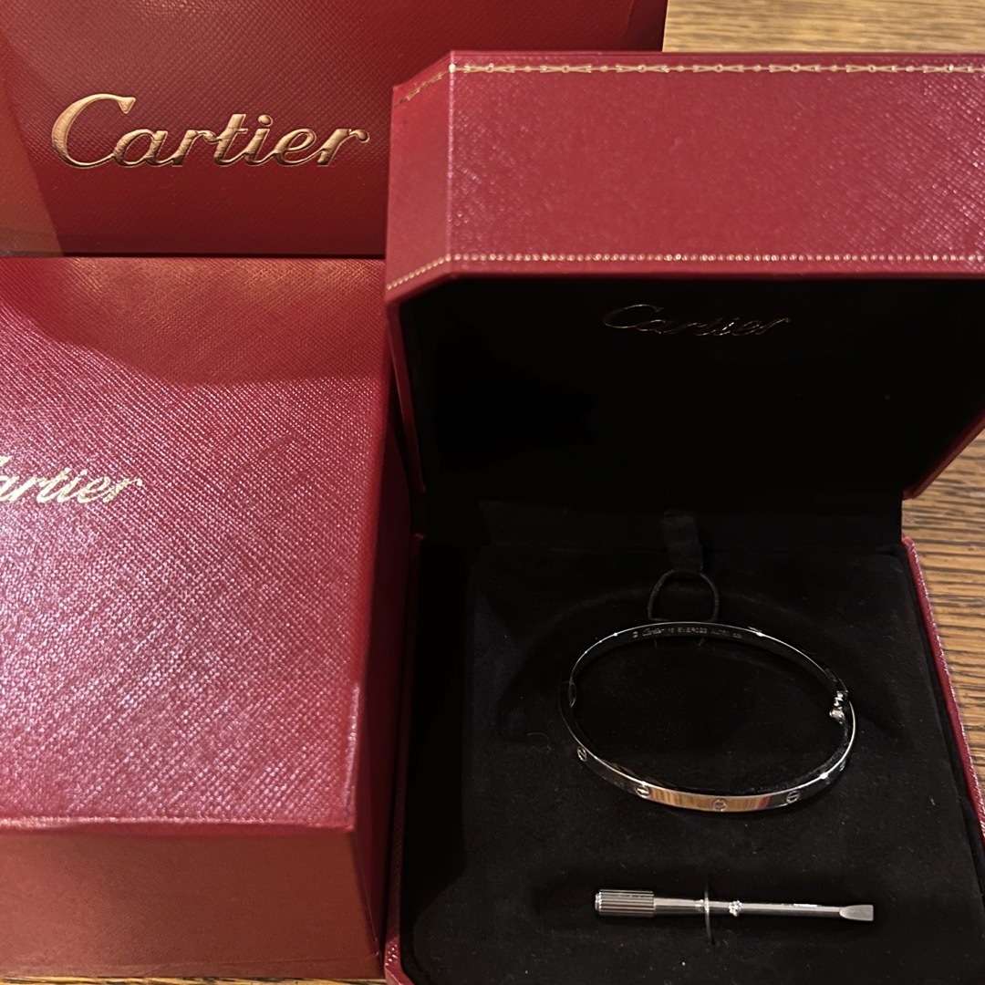 Cartier ラブブレス SM ホワイトゴールド