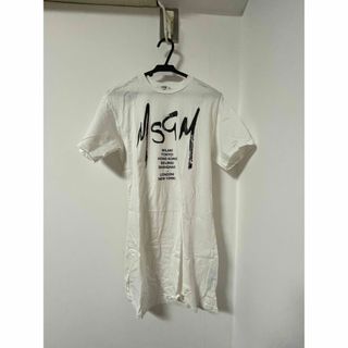 エムエスジイエム(MSGM)のMSGM 半袖シャツ　エムエスジーエム　半袖Tシャツワンピース(Tシャツ(半袖/袖なし))