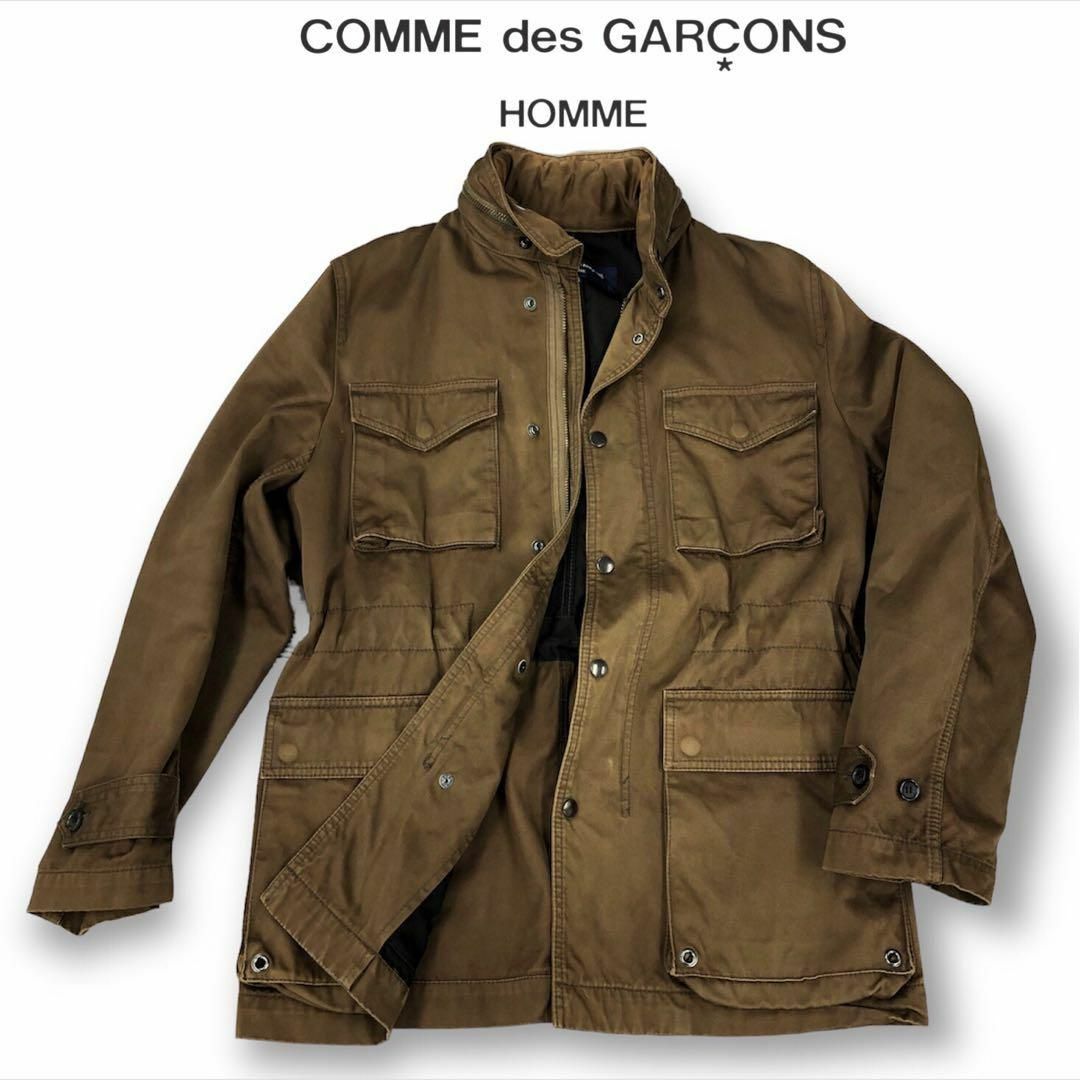 COMME des GARCONS HOMME M65ミリタリージャケットSS | フリマアプリ ラクマ