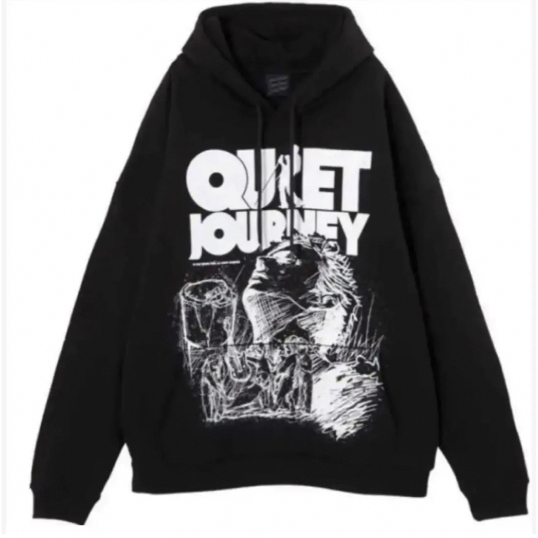 菅田将暉　クワイエットジャーニー　QJ Hoodie black