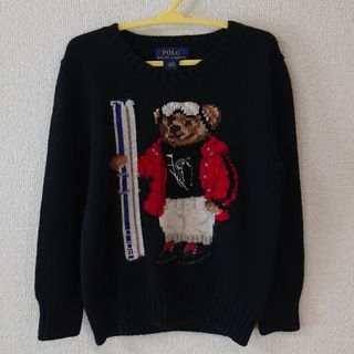 ポロラルフローレン(POLO RALPH LAUREN)の新品 未使用 タグ付 ポロラルフローレン ポロベアニット 4T(ニット)