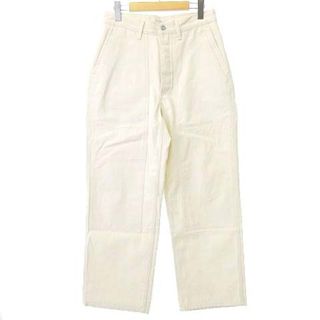 フィグベル(PHIGVEL)のフィグベル 23ss ワークパンツ キャンバスクロス トラウザーズ 1 エクリュ(ワークパンツ/カーゴパンツ)