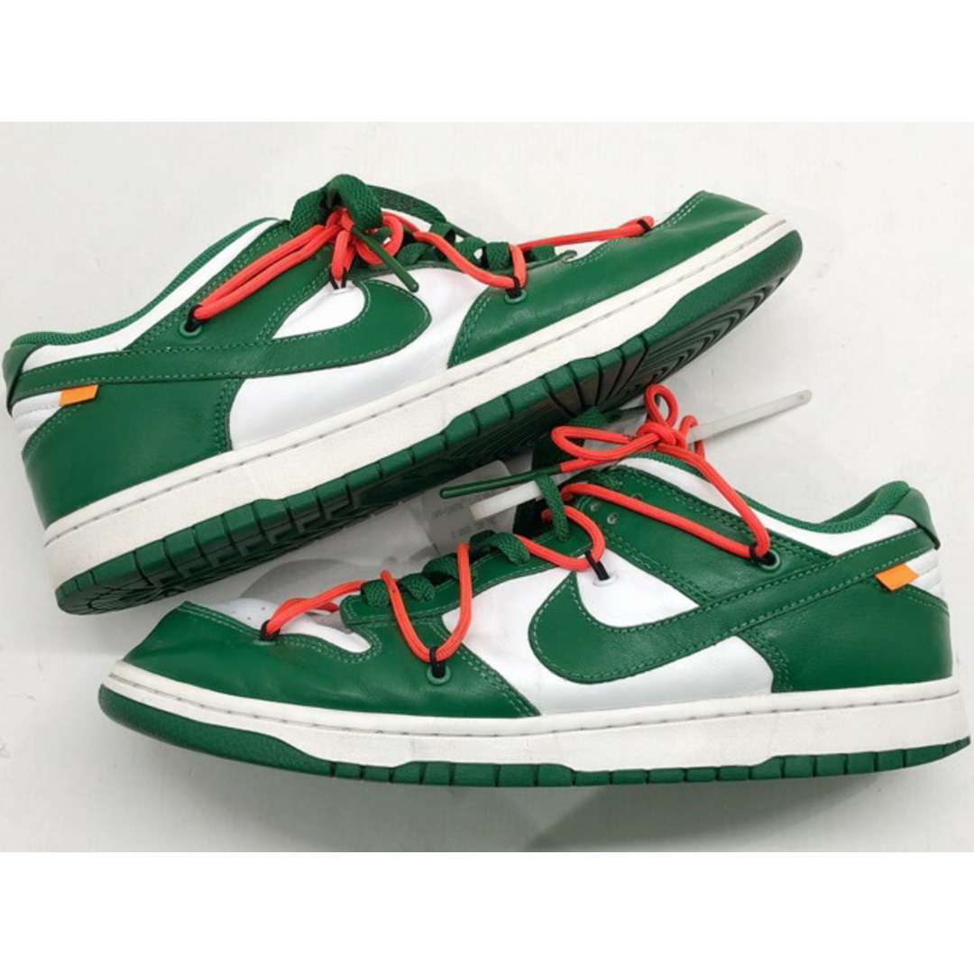 NIKE DUNK LOW LTHR / OW Pine Green 27cm - スニーカー