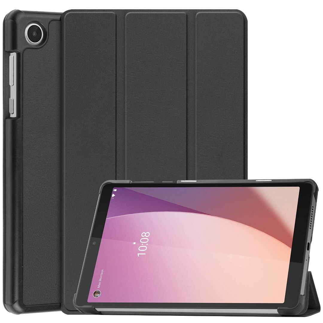 【色: ブラック】NUPO for Lenovo Tab M8 (4th Gen