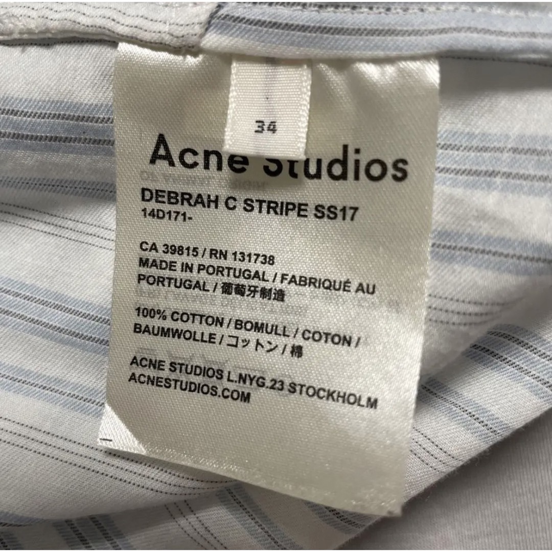 美品 定価4万円 Acne Studios ワンピース ロングシャツ