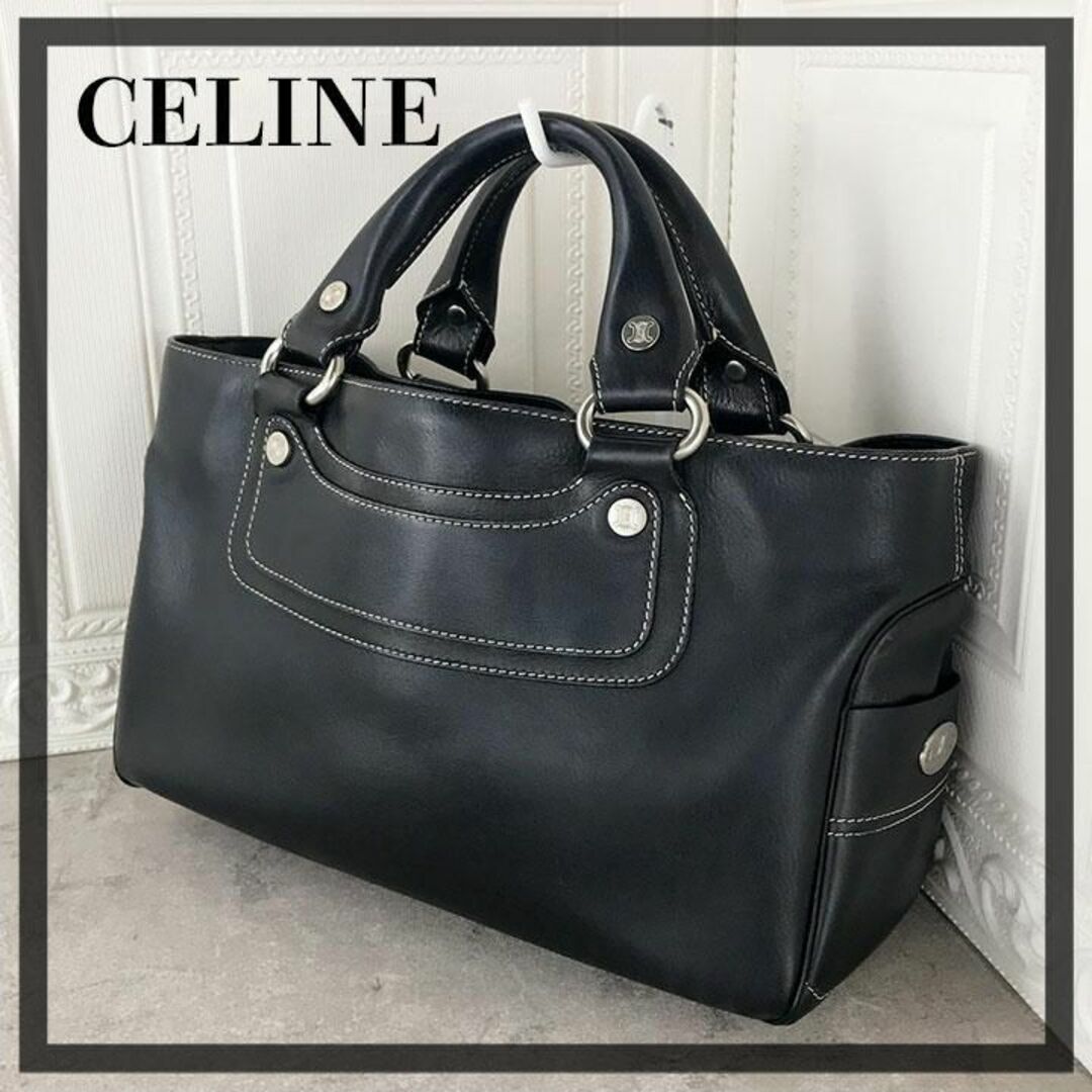 celine - 美品❤️正規品❤️セリーヌ ブギーバッグ ブラック ...