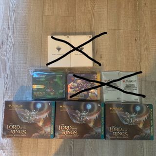 マジックザギャザリング(マジック：ザ・ギャザリング)のMTG  指輪物語コレクター・ブースター　バンドルギフト　団結のドミナリア(Box/デッキ/パック)