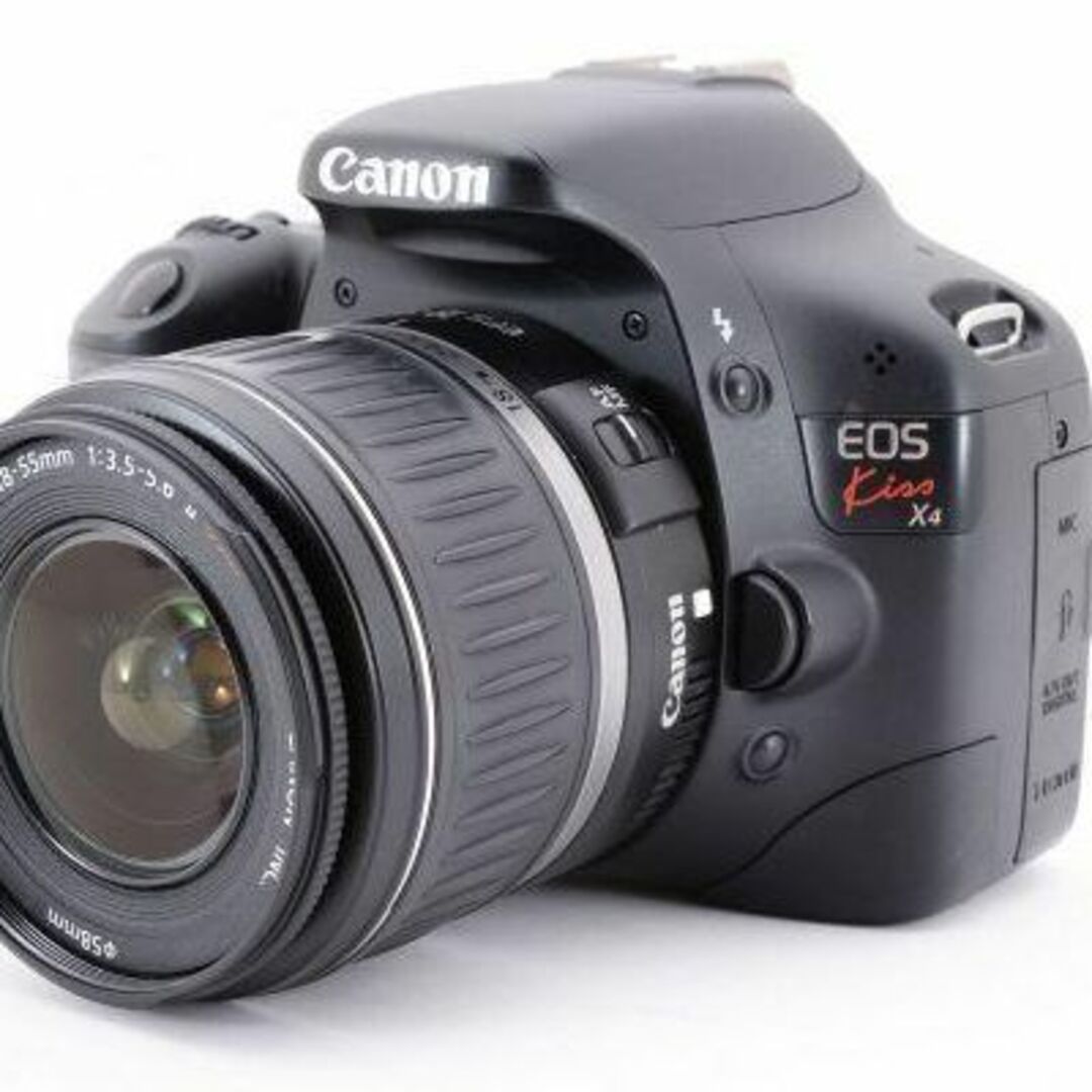 Canon - 【美品】Canon EOS Kiss X4 レンズセット 《元箱・付属品完備
