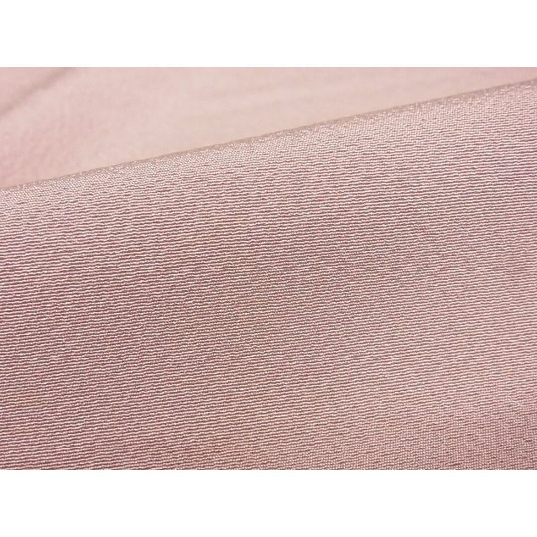 平和屋-こころ店■上質な色無地 淡紅藤色 着丈156.5cm 裄丈64cm 正絹 逸品 B-ey5353