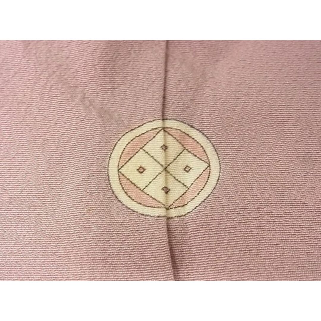 平和屋-こころ店■上質な色無地 淡紅藤色 着丈156.5cm 裄丈64cm 正絹 逸品 B-ey5353