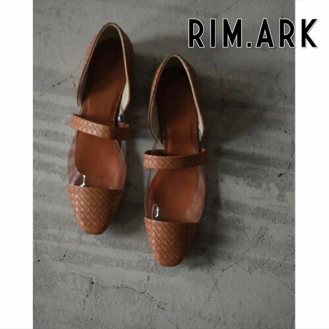 【送料無料】RIM.ARK Low heel clear pumps パンプス