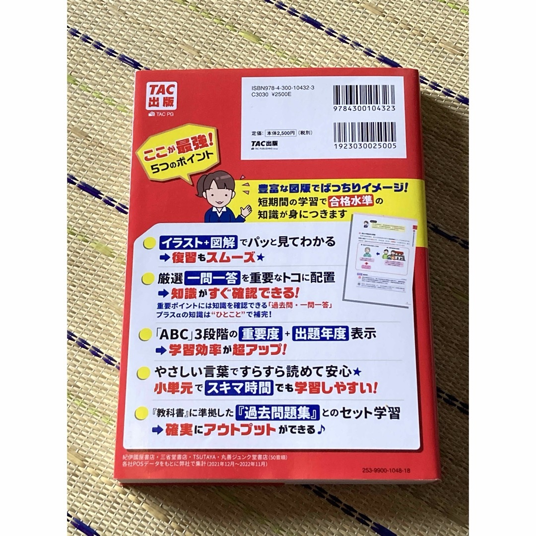 TAC出版(タックシュッパン)のTAC 賃貸不動産経営管理士 2023 テキスト エンタメ/ホビーの本(資格/検定)の商品写真