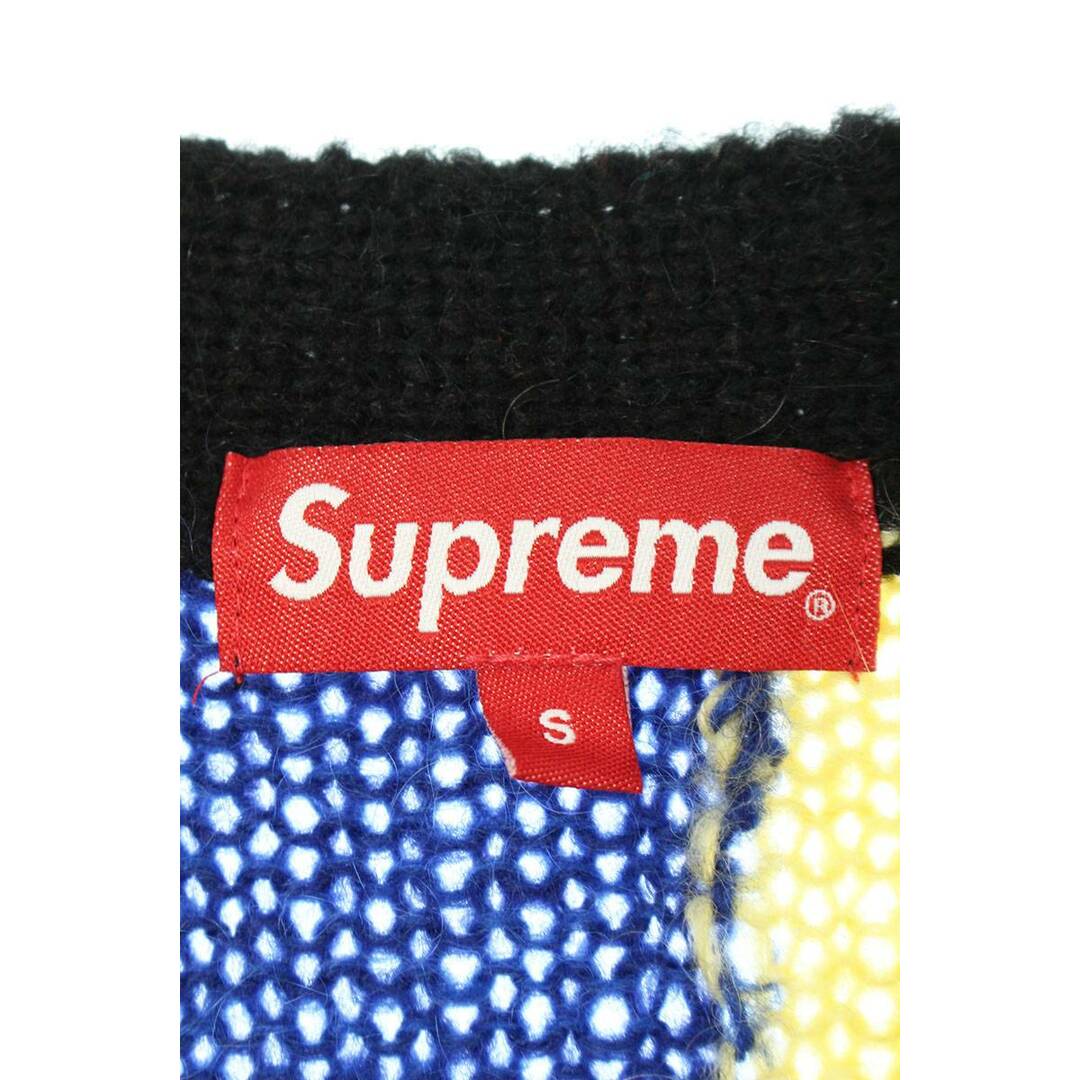 Supreme - シュプリーム 19SS Patchwork Mohair Cardigan パッチワーク