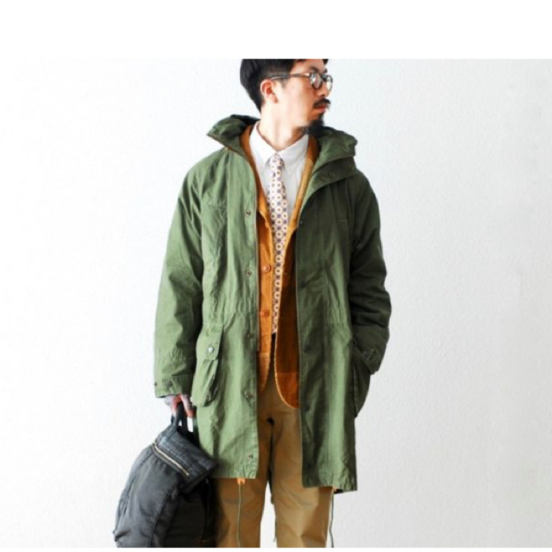 エンジニアードガーメンツ×バブアー　washed highland parka”