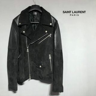 イヴ・サンローラン YSL スウェードカーディフ ブルー  サイズ４１　未使用品