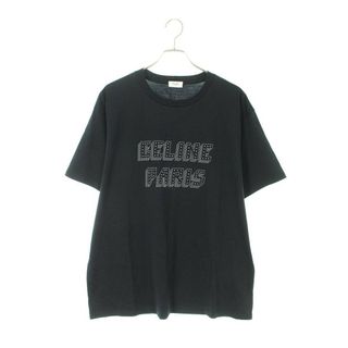 CELINE セリーヌ スタッズ ロゴ Tシャツ~Lサイズ