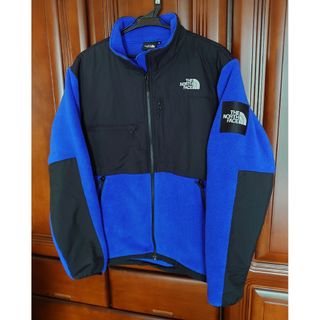 ザノースフェイス(THE NORTH FACE)の☆値下げ！★美品！ノースフェイス　スクエアロゴ　デナリジャケット　ブルー(ブルゾン)