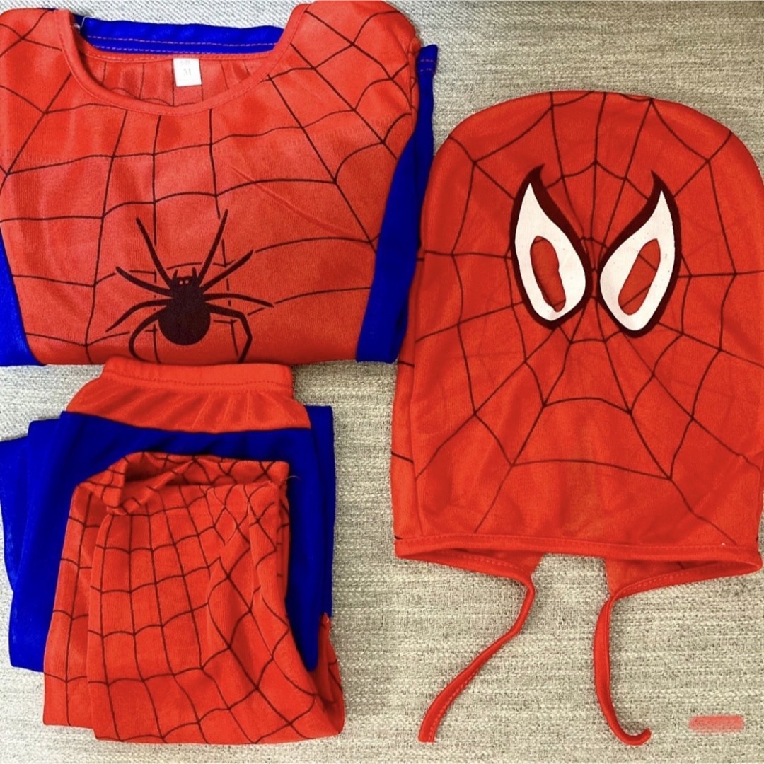 スパイダーマン コスチューム コスプレ 仮装 ハロウィン 120cm 子供用 ...