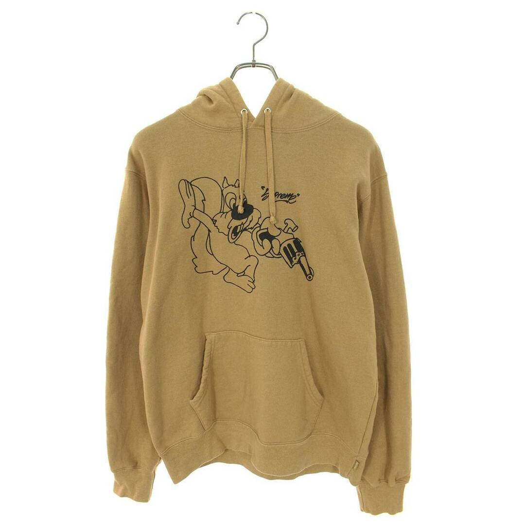 シュプリーム  18SS  Lee Hooded Sweatshirt リーフーデッドプルオーバースウェットパーカー メンズ M