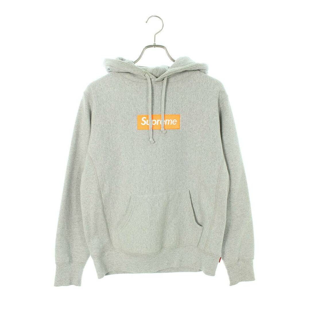 シュプリーム  17AW  Box Logo Hooded Sweatshirt ボックスロゴプルオーバーパーカー メンズ L