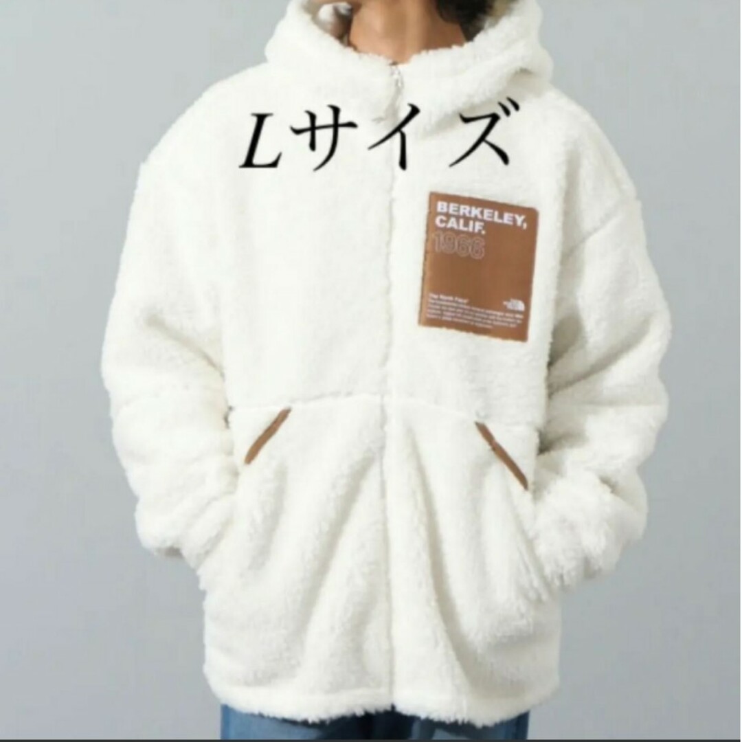 新品正規 ノースフェイス LYMAN FLEECE ボアフリース XLアイボリー