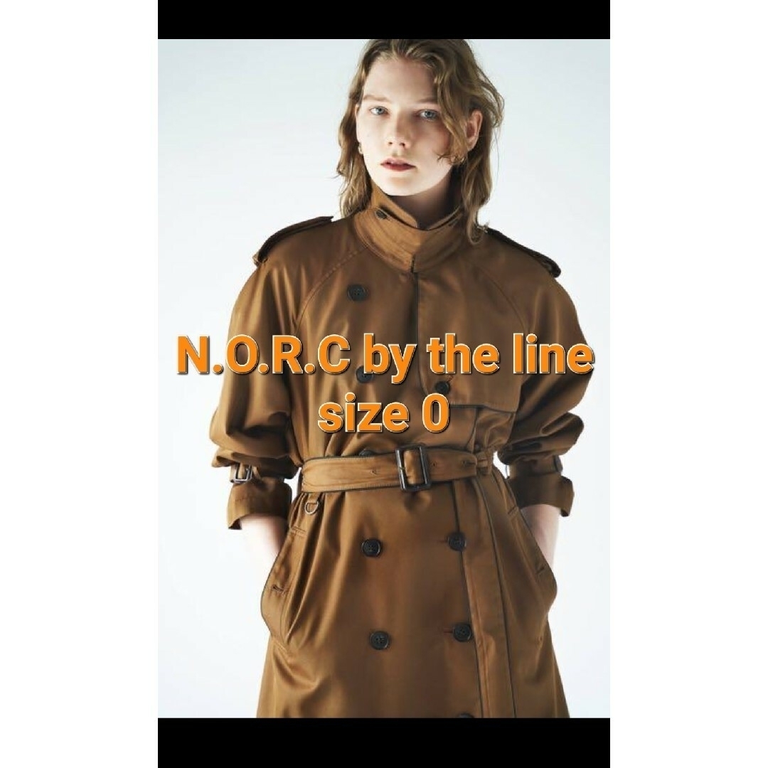 N.O.R.C by the line パイピングトレンチコート-