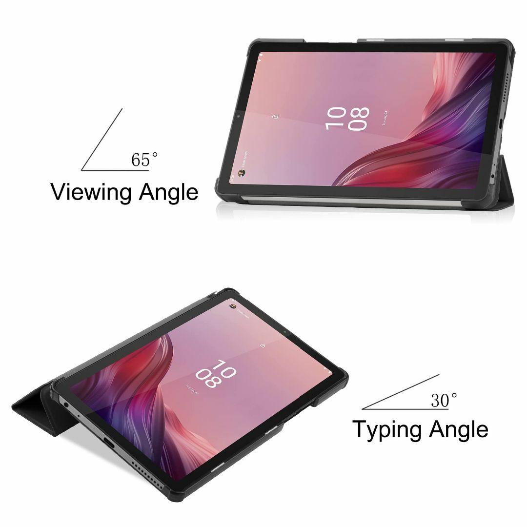 【色: ブラック】For 2023年発売 Lenovo Tab M9 ケース [ 7