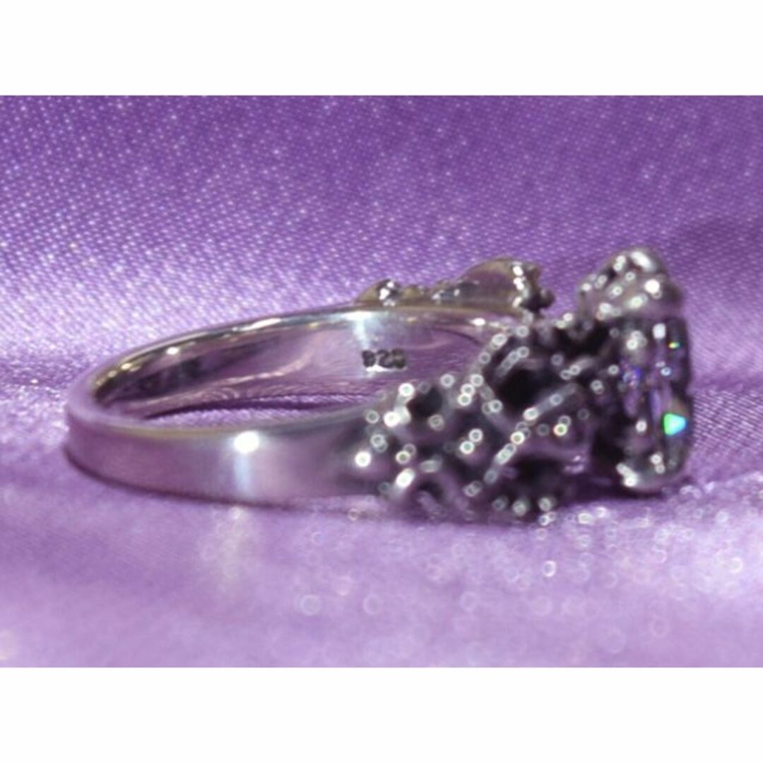 Royal Order Small Oval Antoinette w/CZ