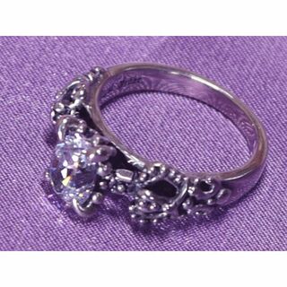 Royal Order Small Oval Antoinette w/CZ