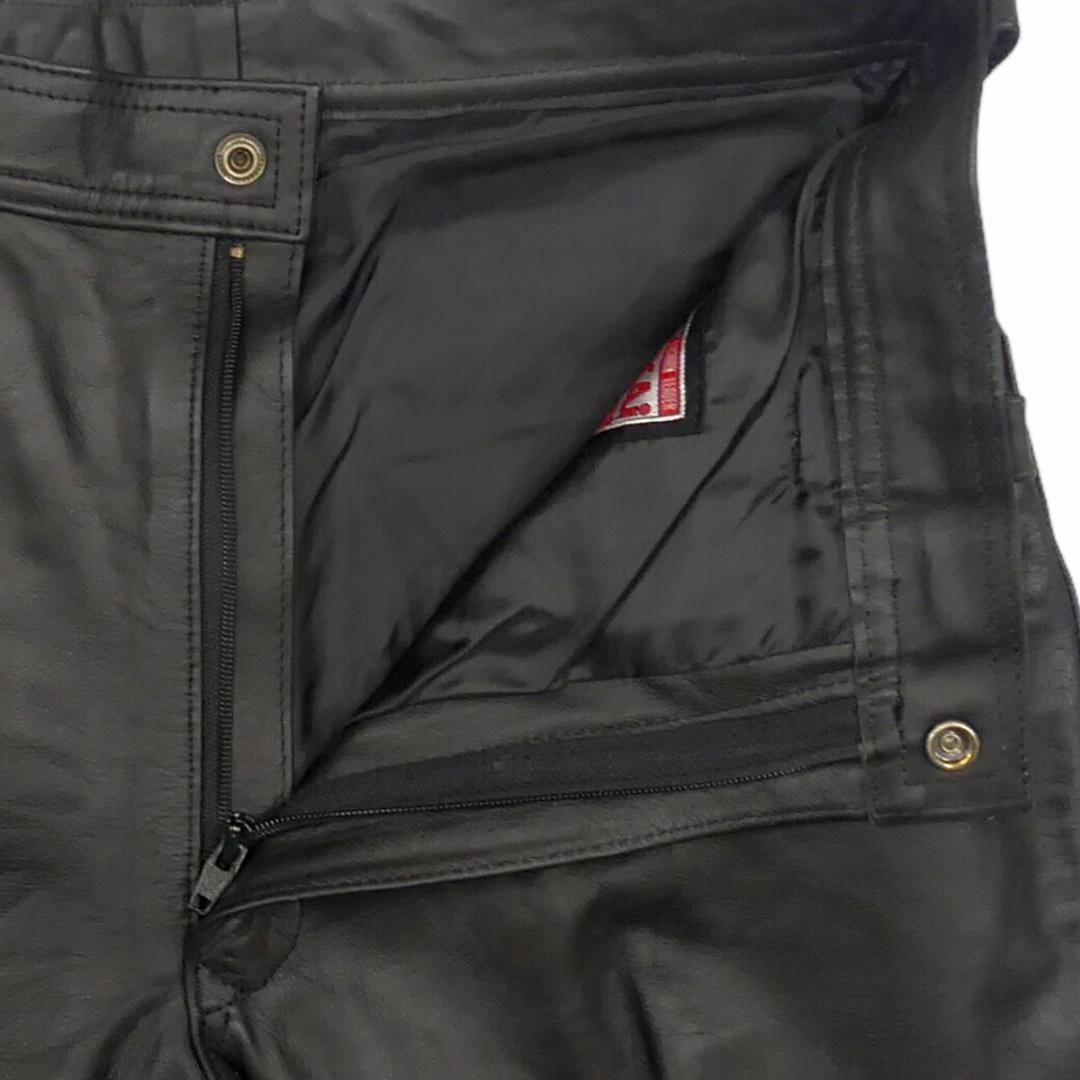 レザーパンツ バイク 本革 NANKAI ナンカイ メンズ XL 黒 X6918