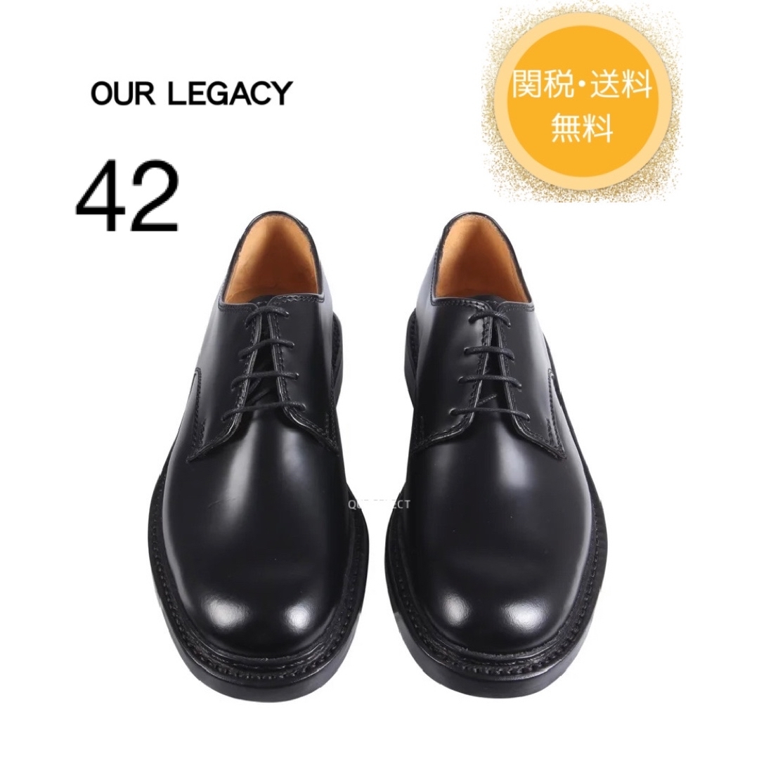 日本未発売　22AW OUR LEGACY  LEATHER SHOES