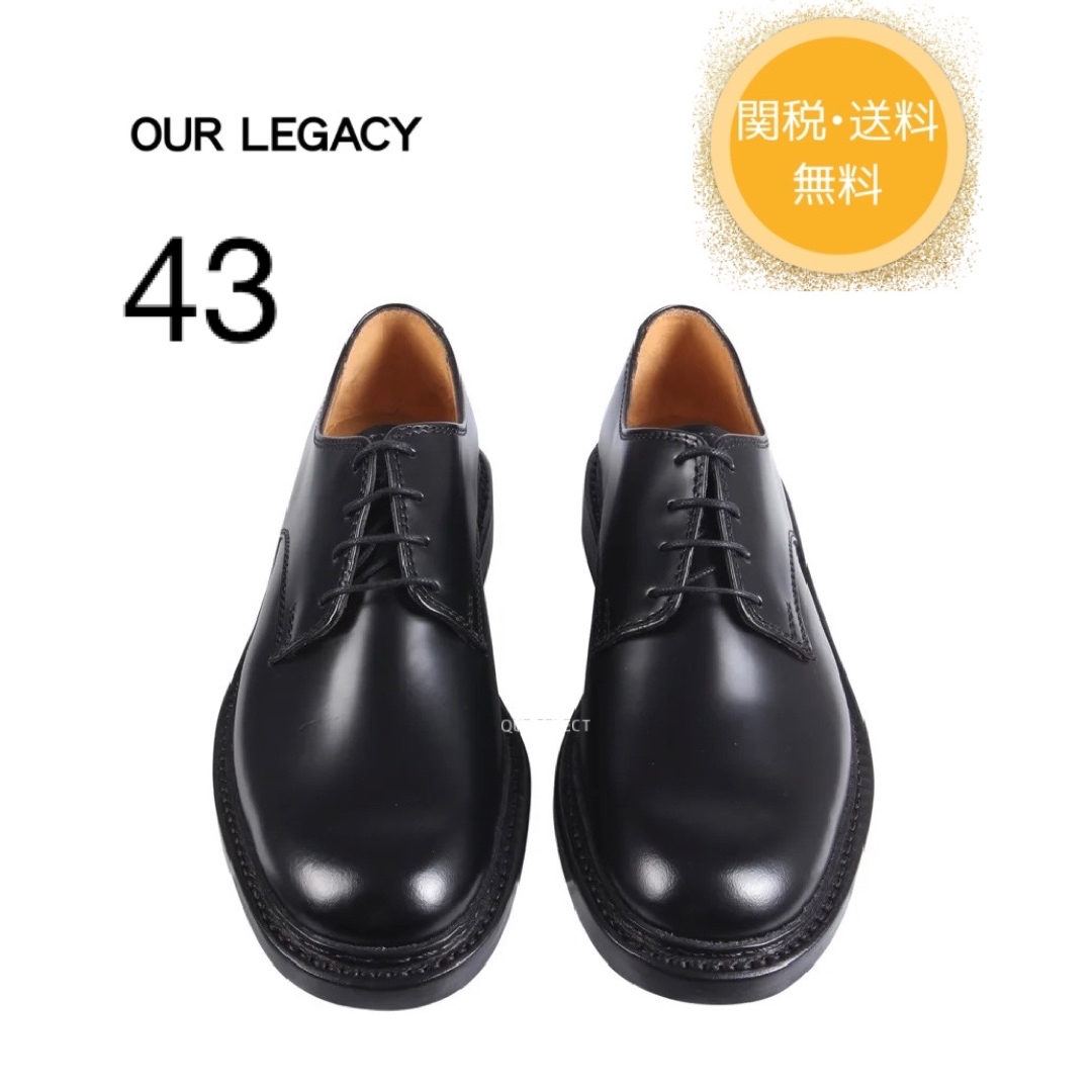 日本未発売　22AW OUR LEGACY  LEATHER SHOES