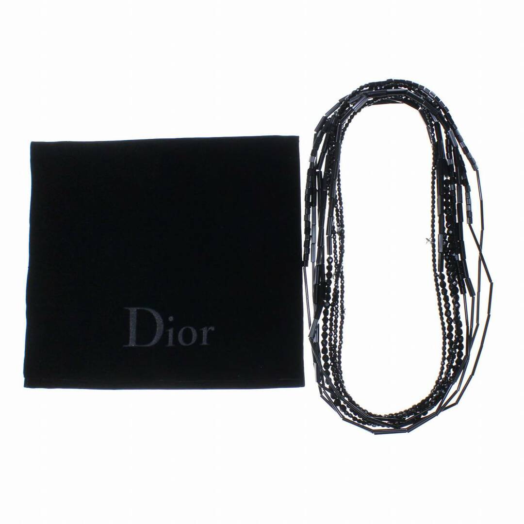 DIOR HOMME(ディオールオム)のディオールオム  04SS ナローパイプビーズロング4連ネックレス メンズ メンズのアクセサリー(ネックレス)の商品写真